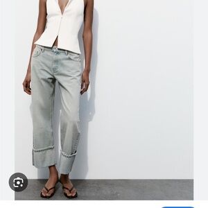 Zara - Stylish White Women's Vest